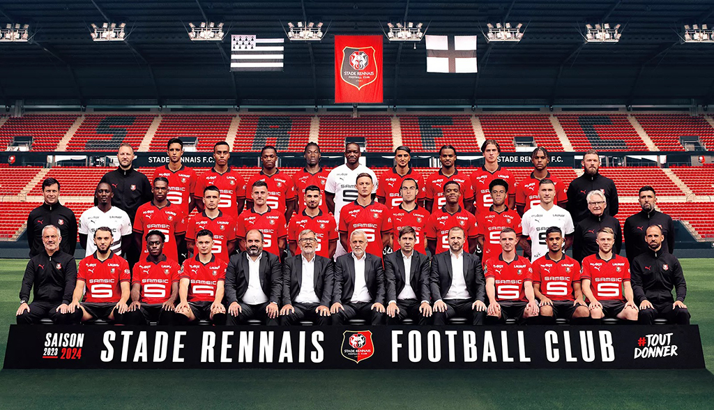  Stade Rennais Football Club - Saison 2023-2024 - Staff  technique et effectif